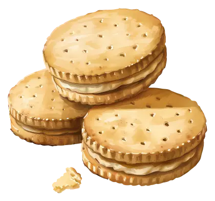 Cream Filled Cookies