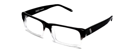 Black Rectangular Eyeglasses for Vision Correction