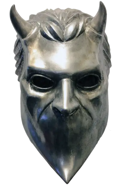 Silver Horned Mask