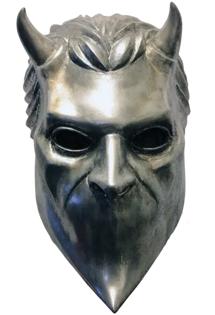 Silver Horned Mask