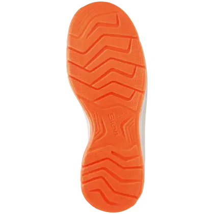 Orange Textured Shoe Sole Design