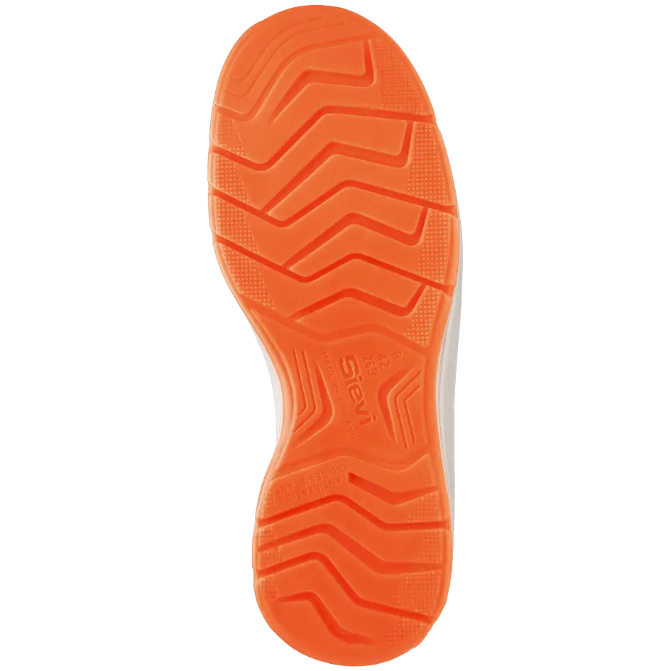 Orange Textured Shoe Sole Design