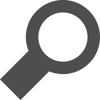 Magnifying Glass Symbol for Search