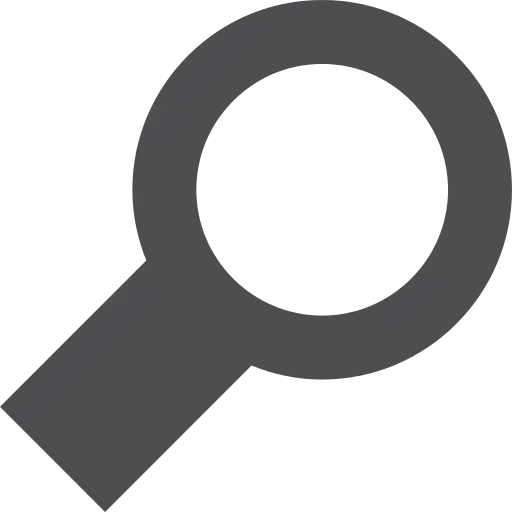 Magnifying Glass Symbol for Search