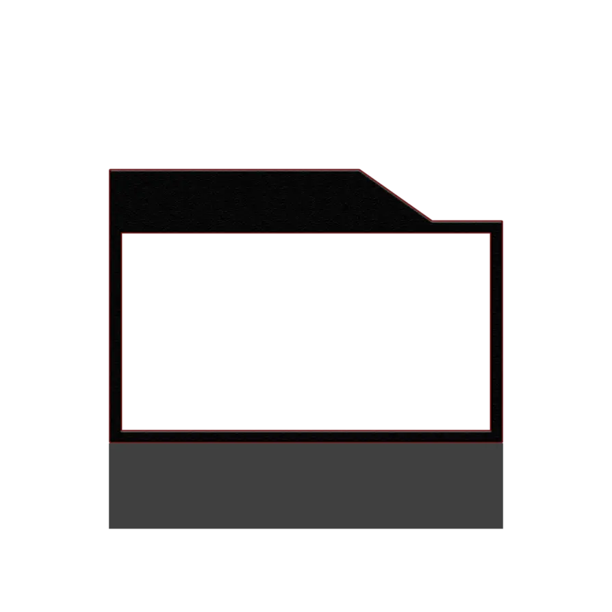 Black Folder Icon for Digital Organization