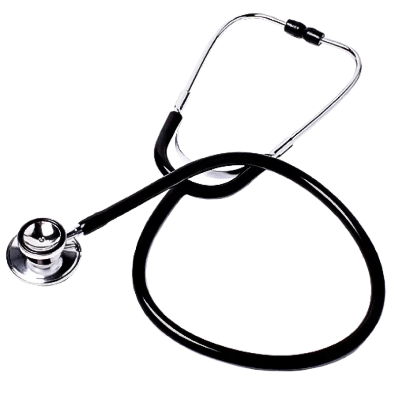 Black Stethoscope for Medical Practice