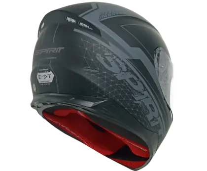 Black Motorcycle Helmet for Rider Safety