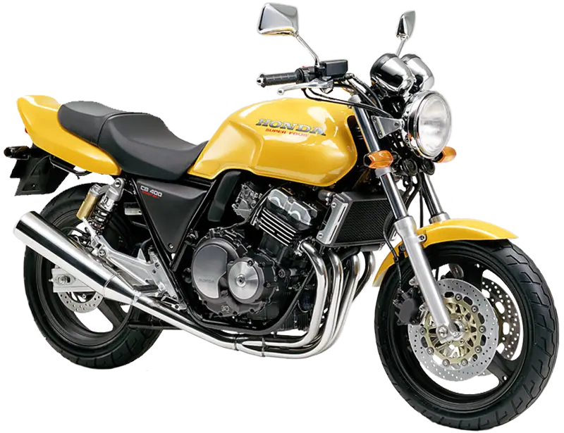 Yellow Sports Motorcycle for Riders