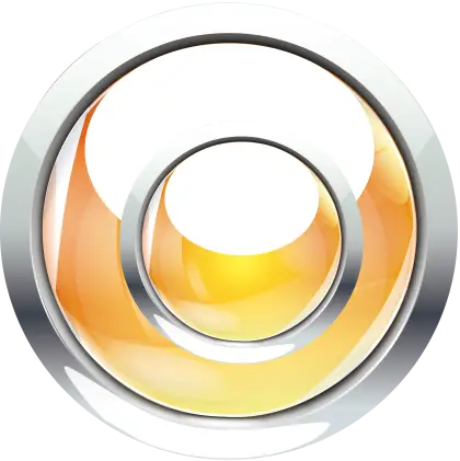 Shiny Circular Logo Design