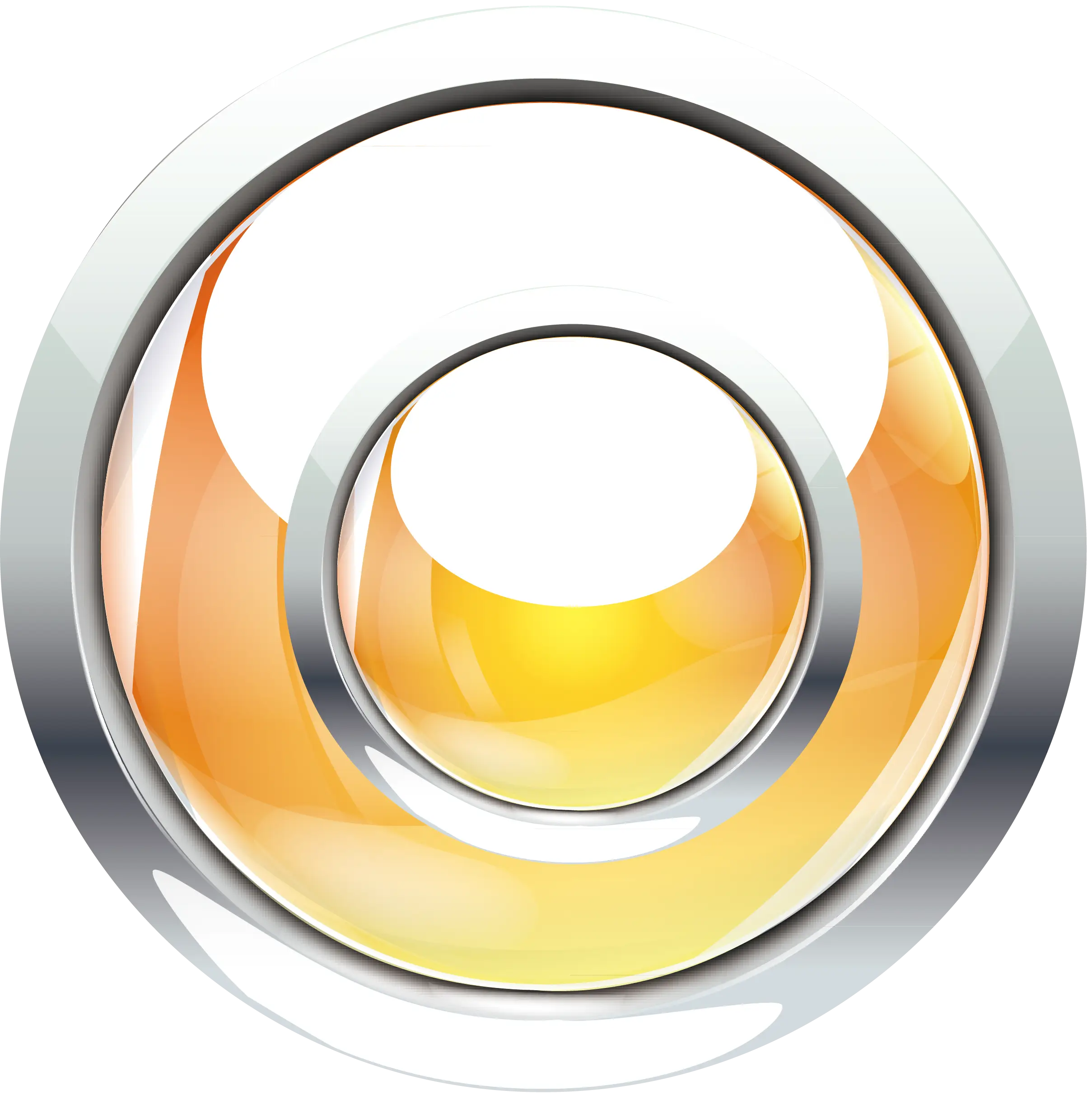 Shiny Circular Logo Design
