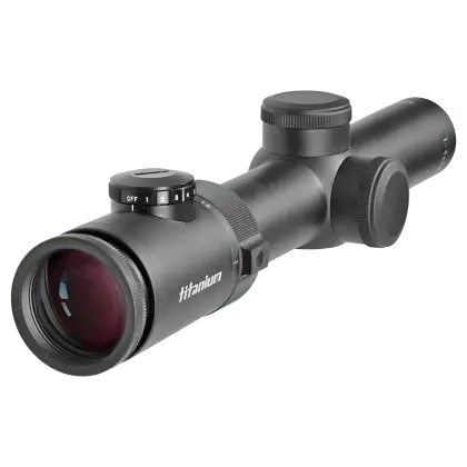 Black Telescope Lens for Observation