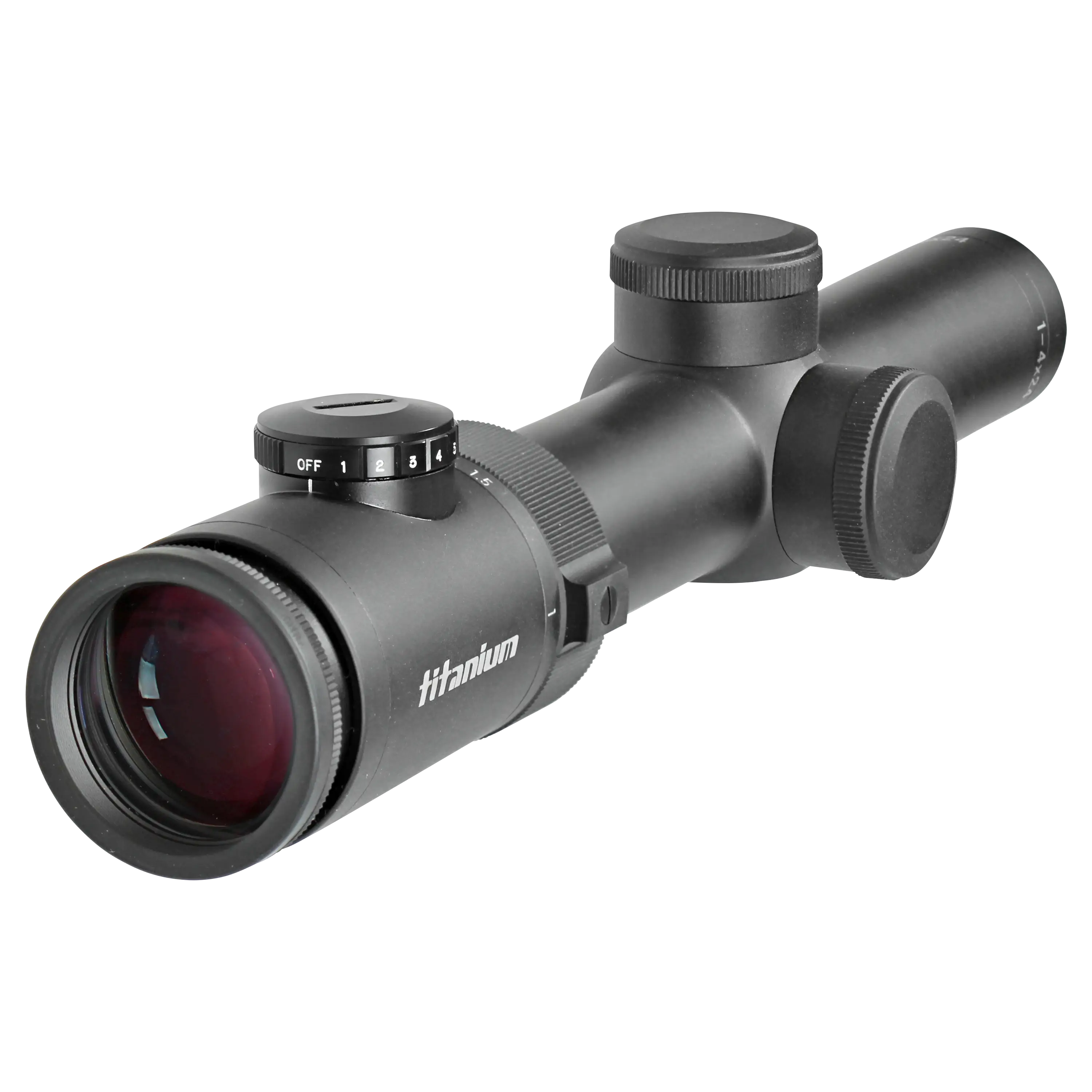 Black Telescope Lens for Observation