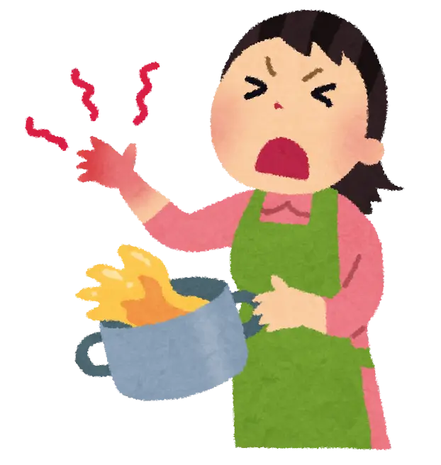 Illustration of a Burning Hand