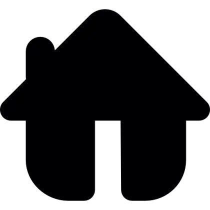 Basic Black House Icon