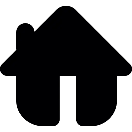 Basic Black House Icon