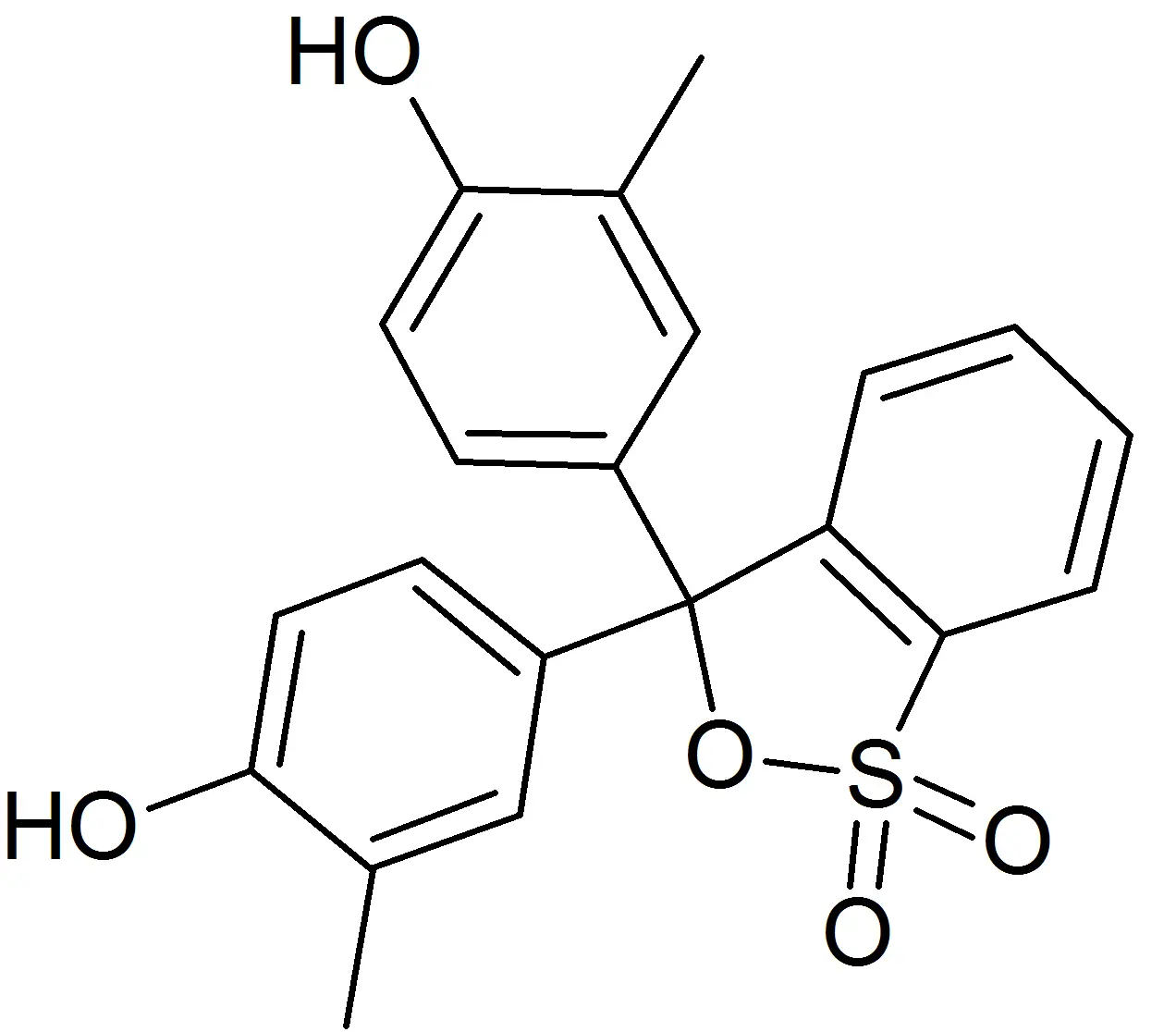 Chemical Structure Diagram Illustration