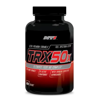 TRX50x Health Supplement Bottle