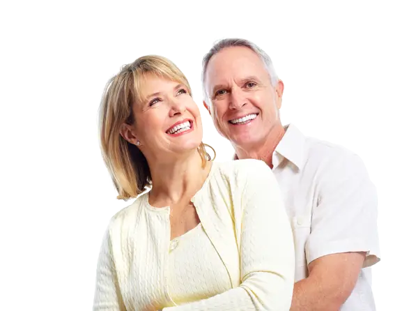 Smiling Middle-Aged Couple in Happy Mood