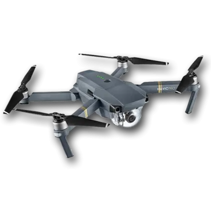 Gray Drone for Aerial Photography and Surveillance