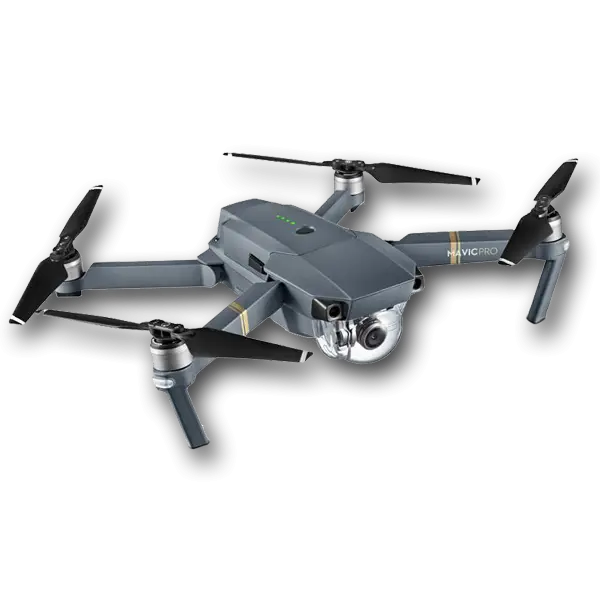 Gray Drone for Aerial Photography and Surveillance