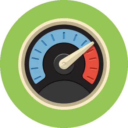 Speedometer Gauge Icon