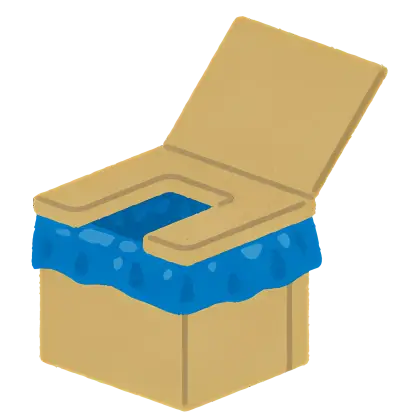 Portable Toilet Box