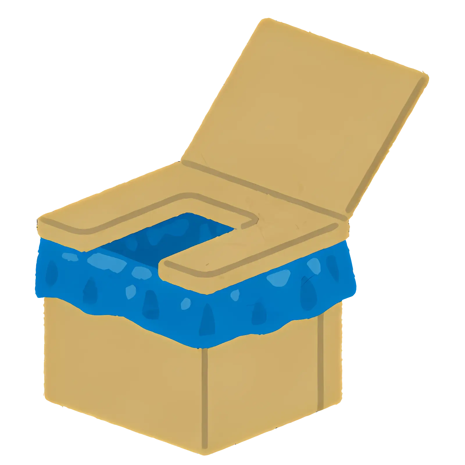 Portable Toilet Box
