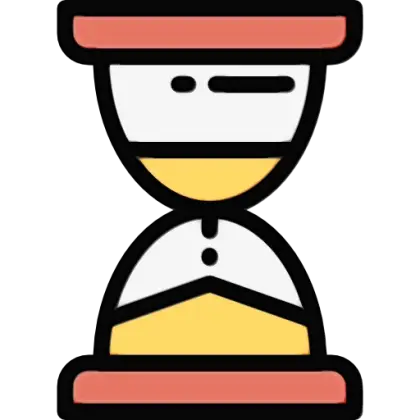 Cartoon Style Sand Timer