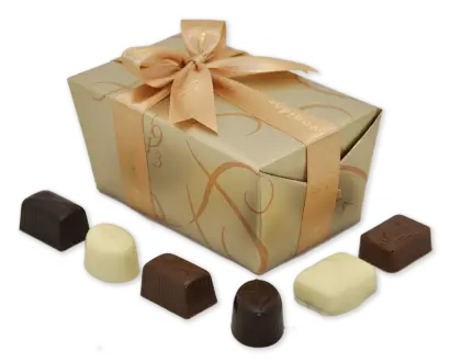 Chocolate Gift Box with Ribbon