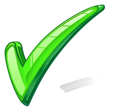 Green Check Mark Symbol
