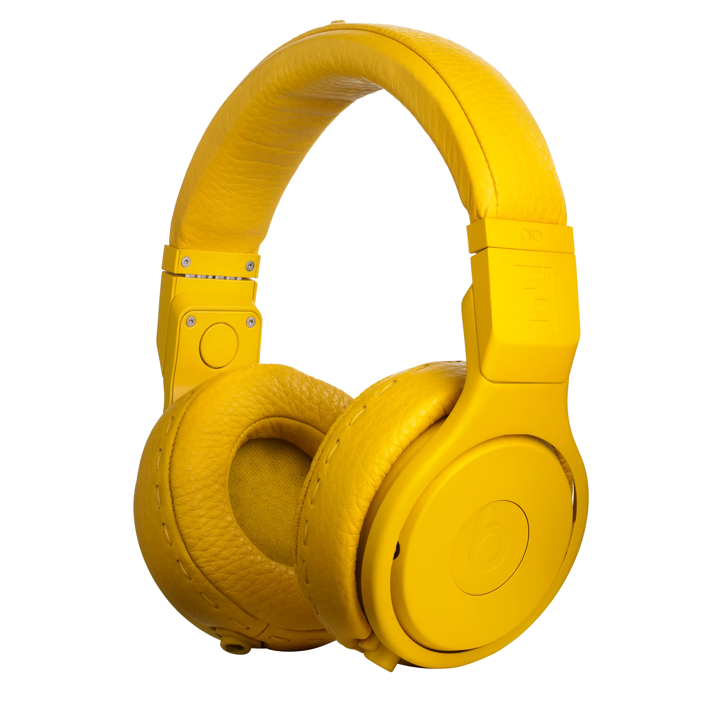 Bright Yellow Headphones