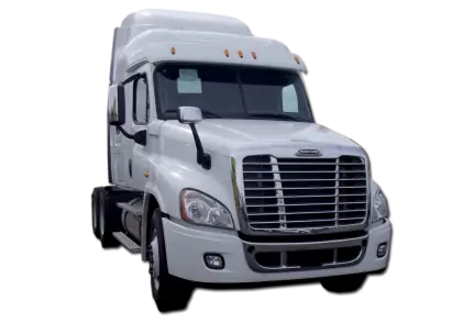 White Freight Truck