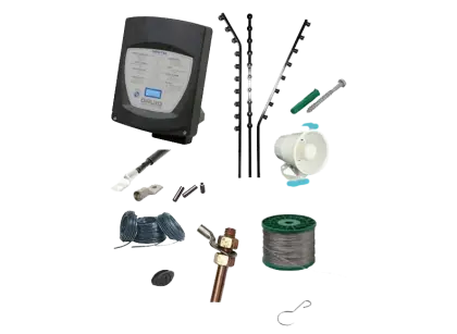 Complete Electric Fence Kit for Security