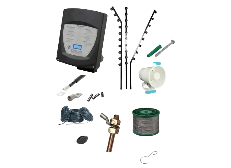 Complete Electric Fence Kit for Security