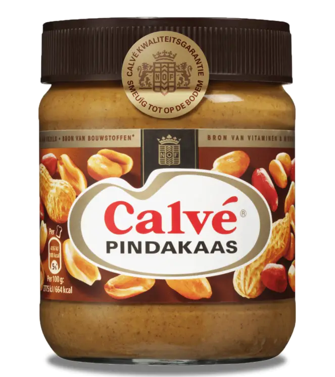 Calvé Peanut Butter Jar