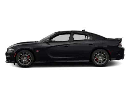 Black Sports Car in Side Profile