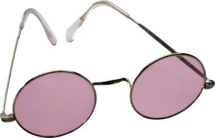 Round Pink Sunglasses