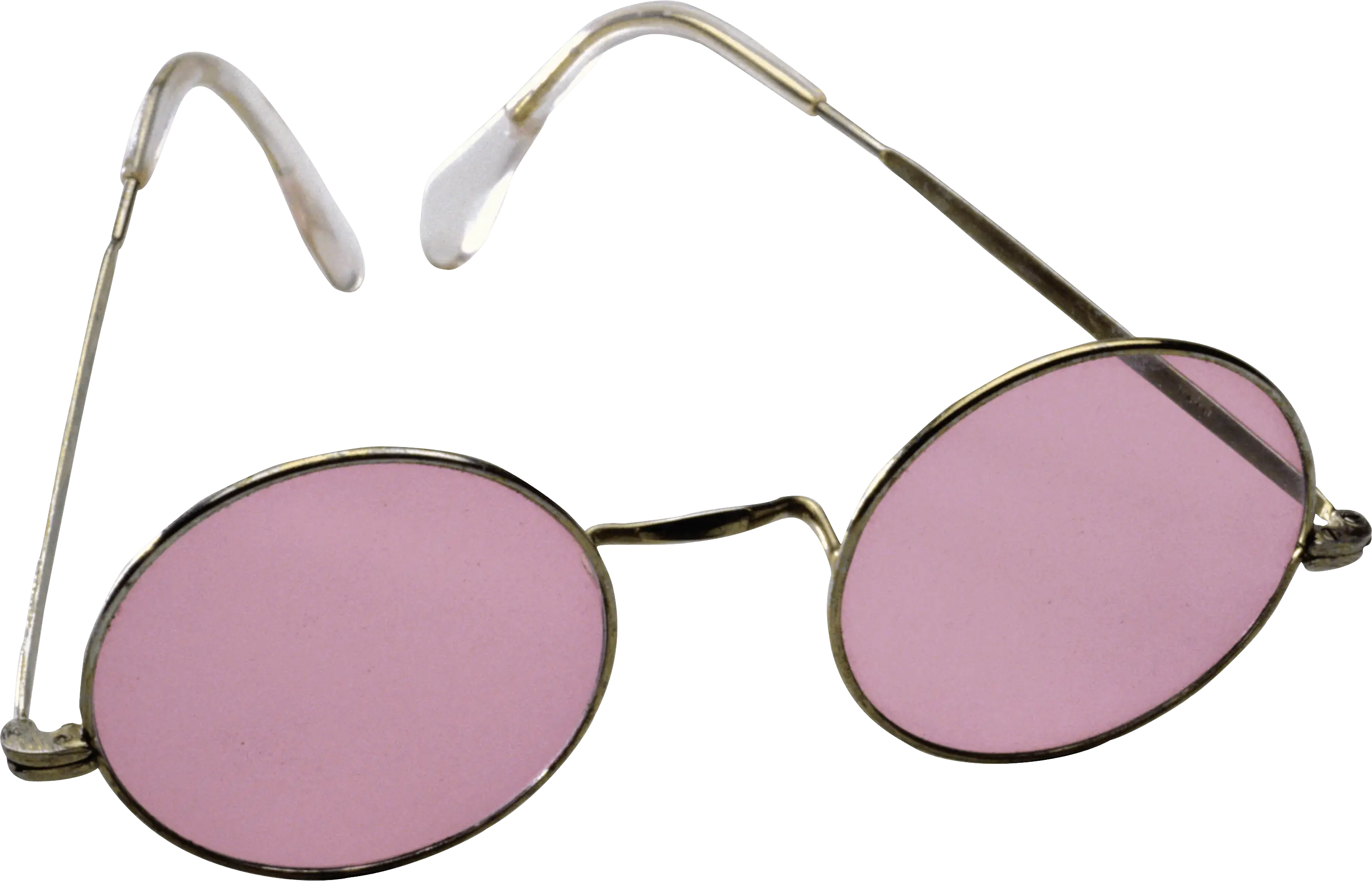 Round Pink Sunglasses