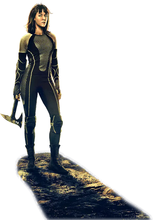 Female Warrior with Axe