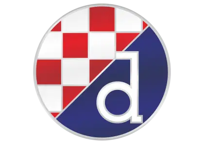 Red and Blue Sports Logo with Checkerboard