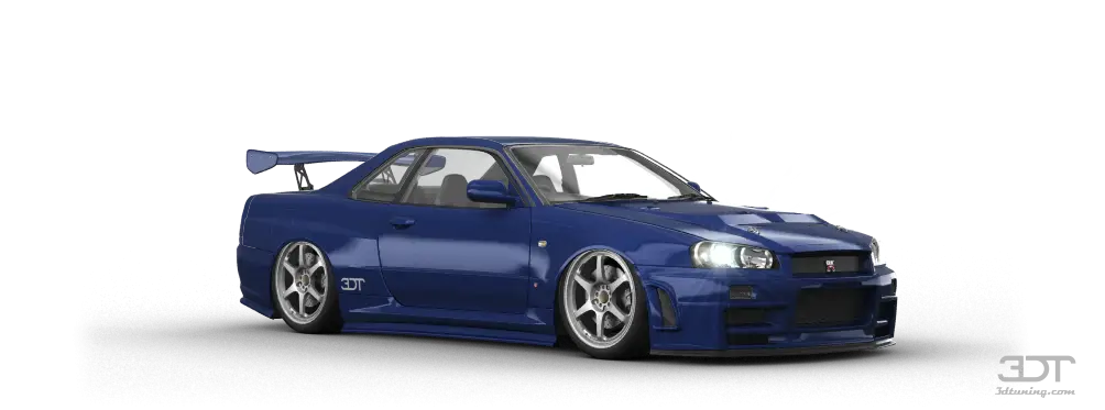 Blue Sleek Sports Car for Racing