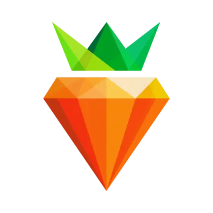 Diamond Carrot Logo