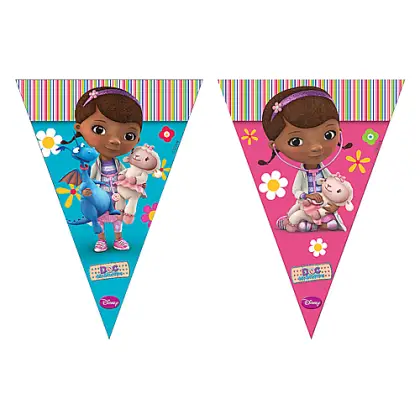 Colorful Cartoon Character Party Banners