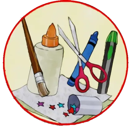 Craft supplies for creative projects