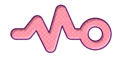 Pink Zigzag Key