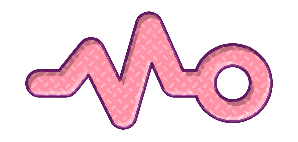 Pink Zigzag Key