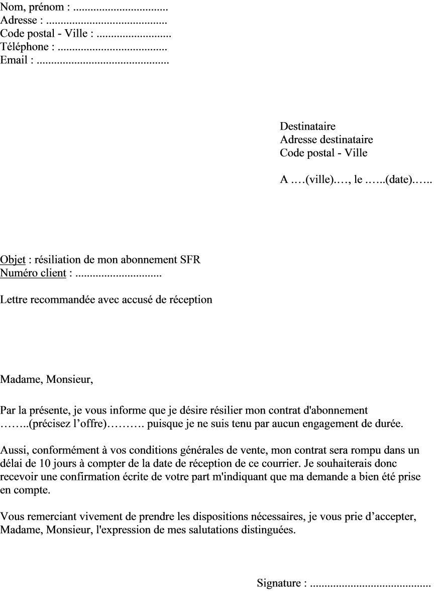 Formal Cancellation Letter Template for Contracts