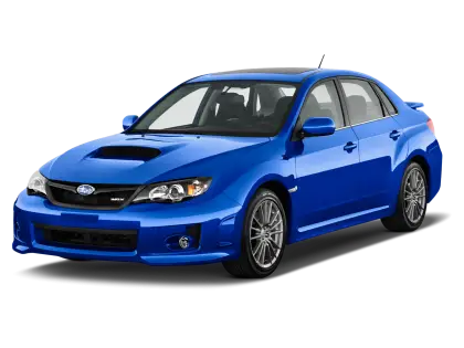 Blue Sedan Car with Sleek and Compact Design