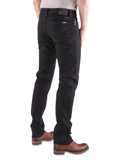 Black Pants with Leather Shoes