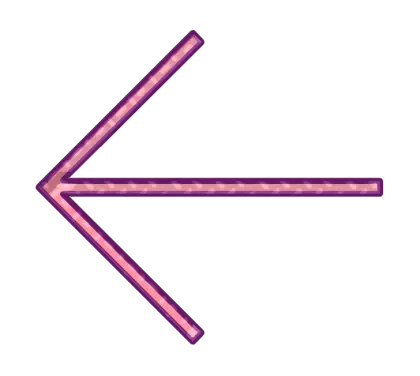 Left Direction Pink Arrow